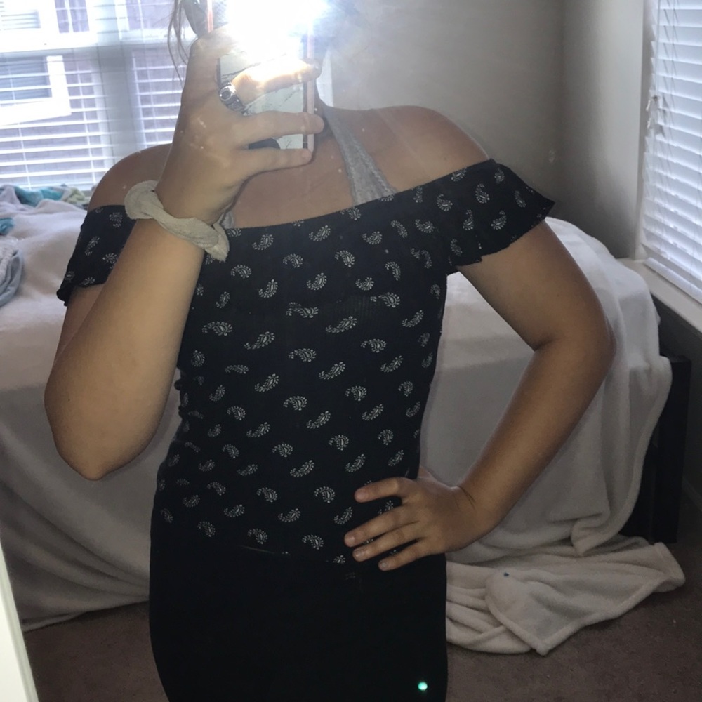 Off shoulder blouse
